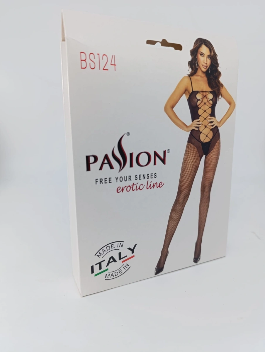 Bodystocking Crotchless Seducator, Negru, S-L, Nr. 3, Erotic24.ro