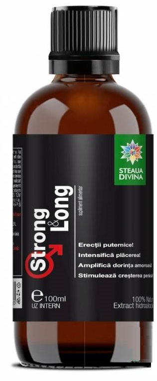 Tinctura Strong&Long pentru Barbati 100 ml