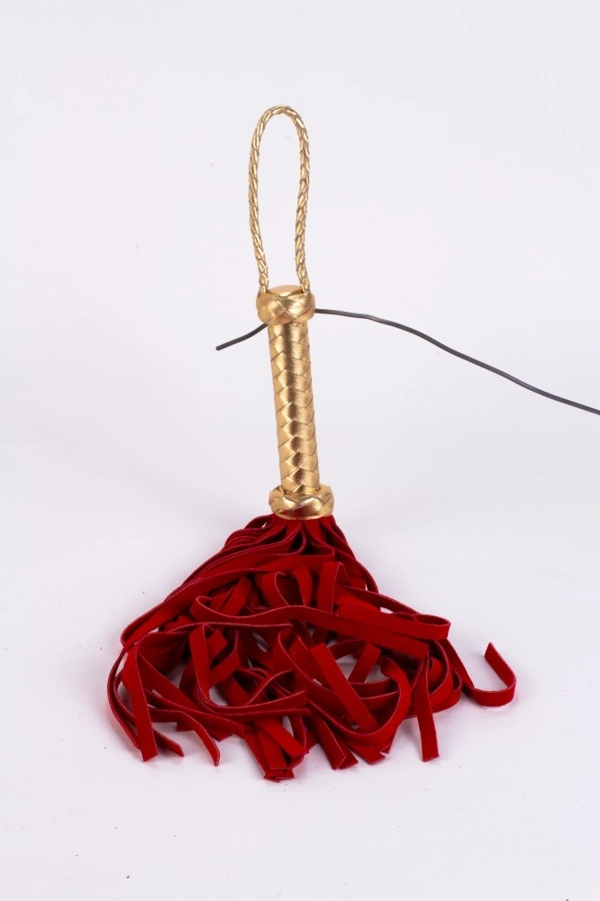 Bici Luxurious Desire, Rosu/Auriu, 45 cm, #5, Erotic24.ro