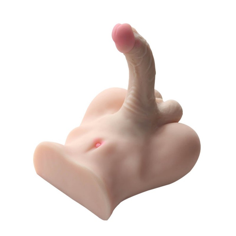 Masturbator cu Penis Flexibil si Anus Natural, 2.75 kg, #2, Erotic24.ro