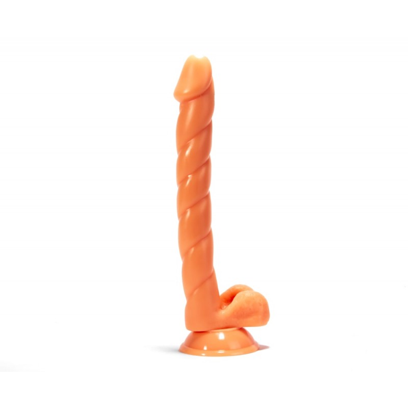 Dildo Realist Larry Suction Cup PVC Natural 32 cm