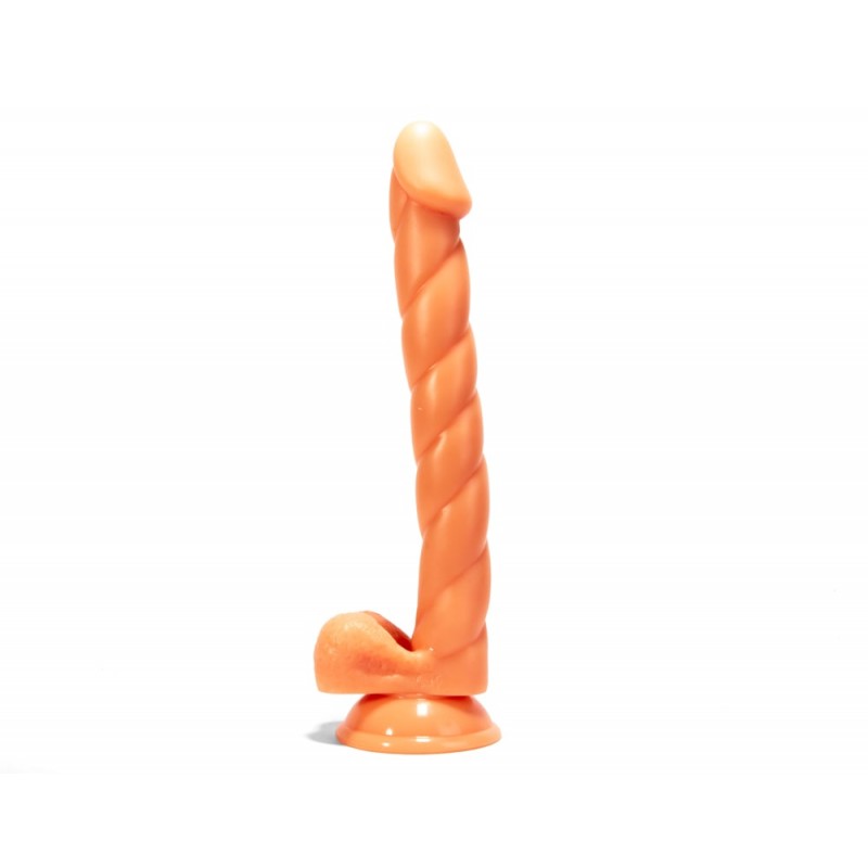 Dildo Realist Larry Suction Cup PVC Natural 32 cm, #3, Erotic24.ro