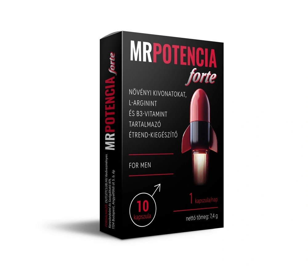 10 Capsule pentru Erectie Mr.Potencia