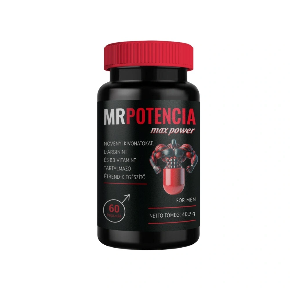 60 Capsule pentru Erectie Mr.Potencia Max Power