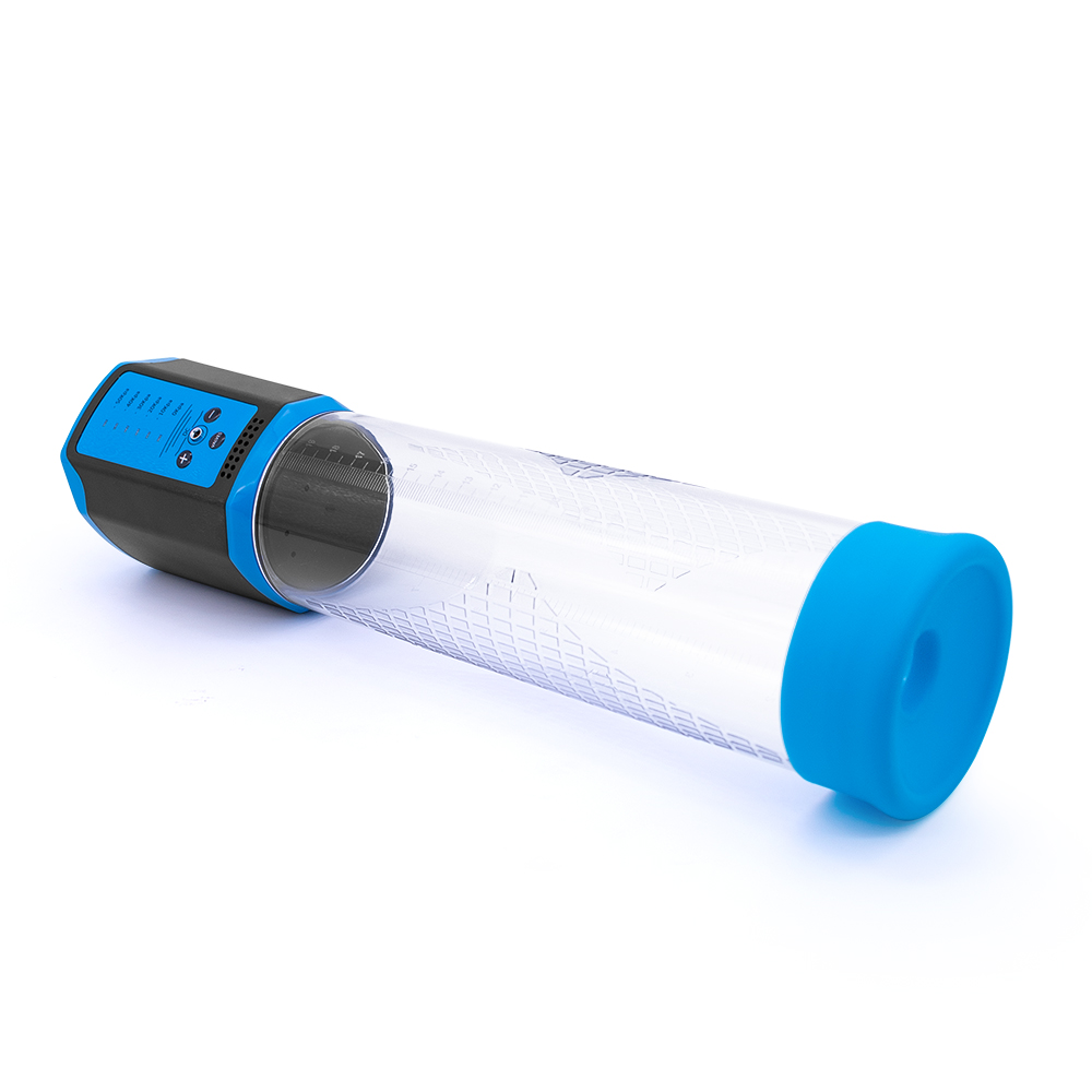 Pompa Electrica Pentru Marirea Penisului 5 Moduri Presiune USB Albastru, #5, Erotic24.ro