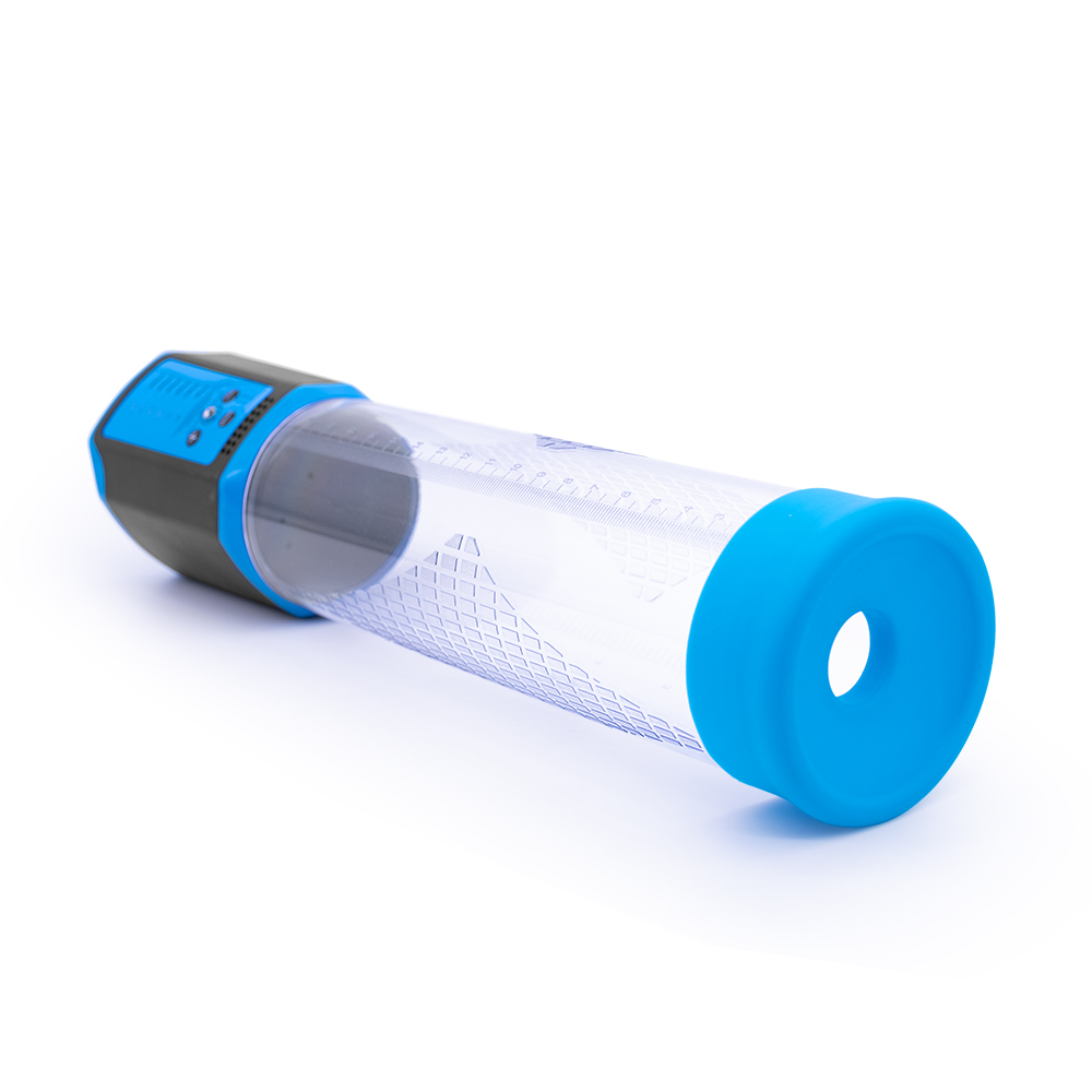 Pompa Electrica Pentru Marirea Penisului 5 Moduri Presiune USB Albastru, #2, Erotic24.ro