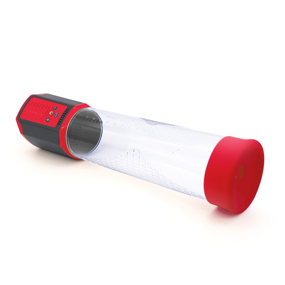 Pompa Electrica Pentru Marirea Penisului 5 Moduri Presiune USB Rosu, Nr. 3, Erotic24.ro