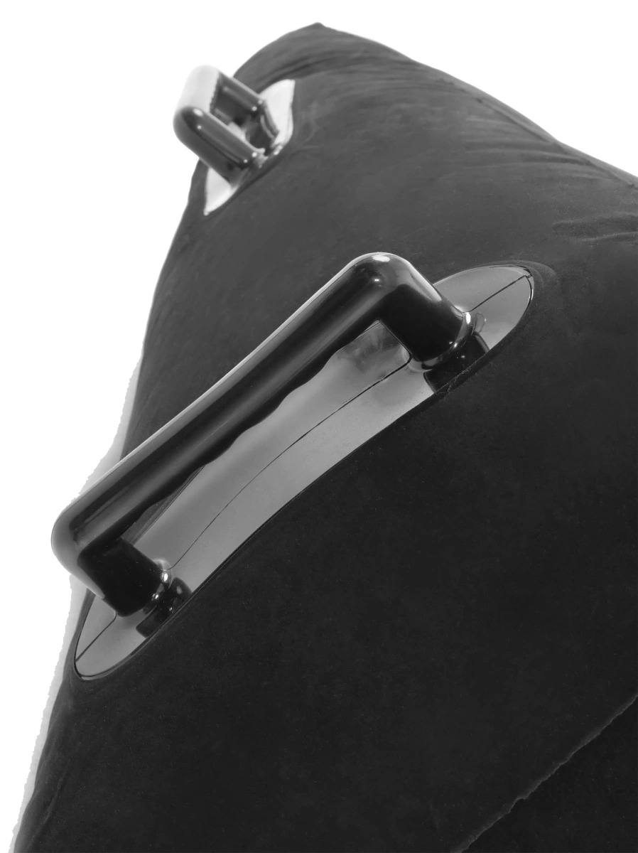 Perna Gonflabila Ultra Position Master pentru Pozitii Sexuale, PVC, Negru, #5, Erotic24.ro