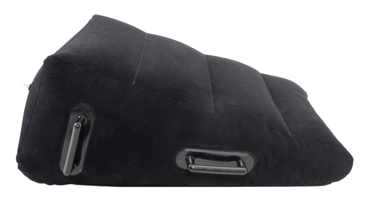 Perna Gonflabila Ultra Position Master pentru Pozitii Sexuale, PVC, Negru, #4, Erotic24.ro