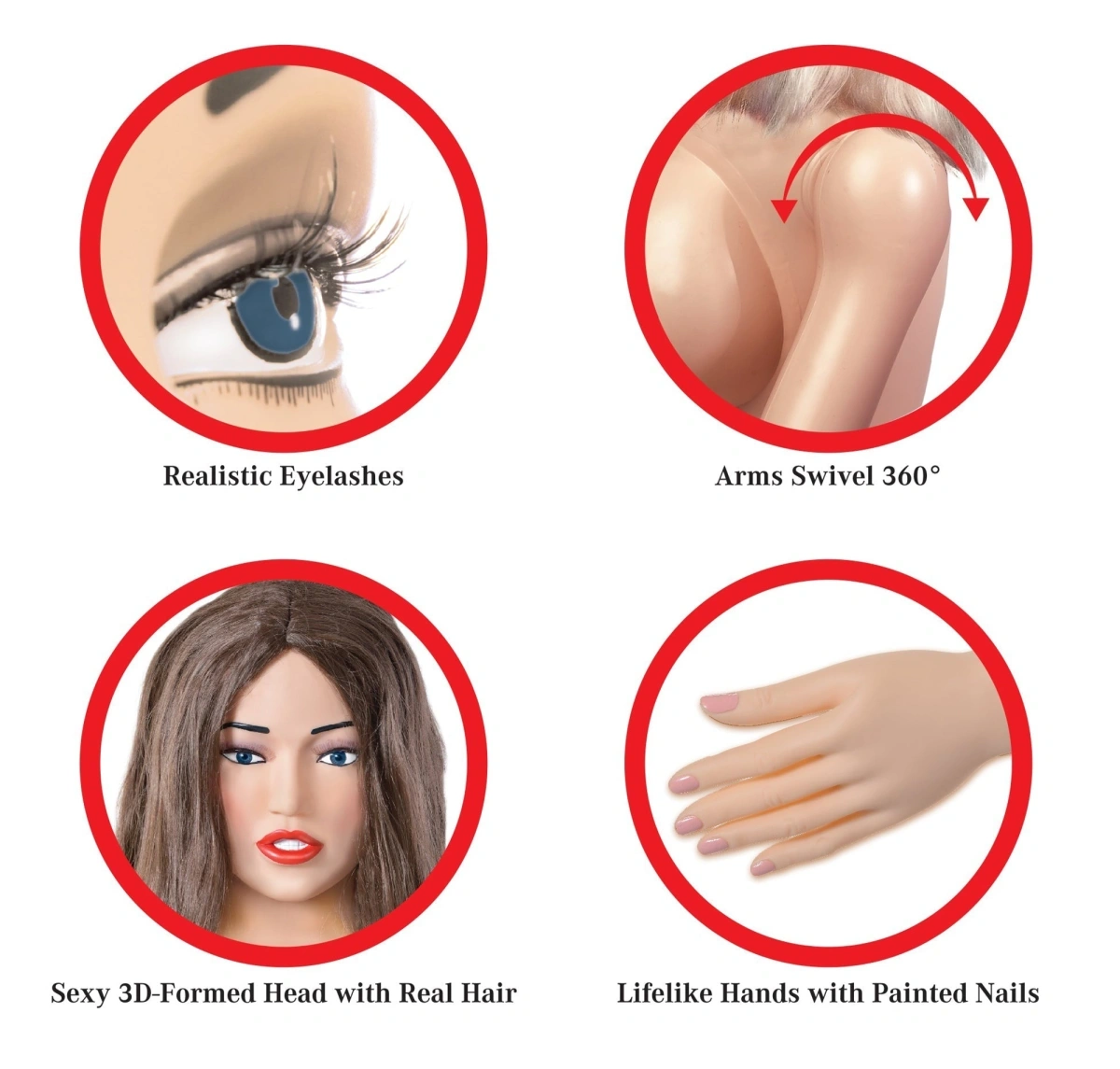 Papusa Gonflabila Agent 69 Lifesize Love Doll, Nr. 3, Erotic24.ro