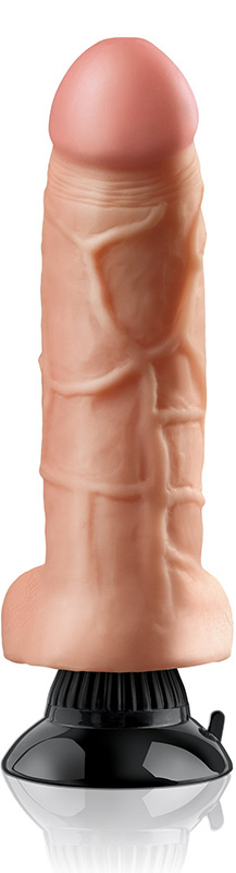 Vibrator REAL FEEL DELUXE No.5, Multispeed, TPR, Natural, 24.4 cm, #4, Erotic24.ro