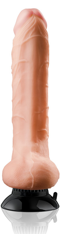 Vibrator REAL FEEL DELUXE No.6, Multispeed, TPR, Natural, 21 cm, #7, Erotic24.ro