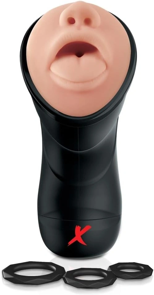 Masturbator Deep Throat Vibrating Stroker, Ultra Suction, Nr. 3, Erotic24.ro