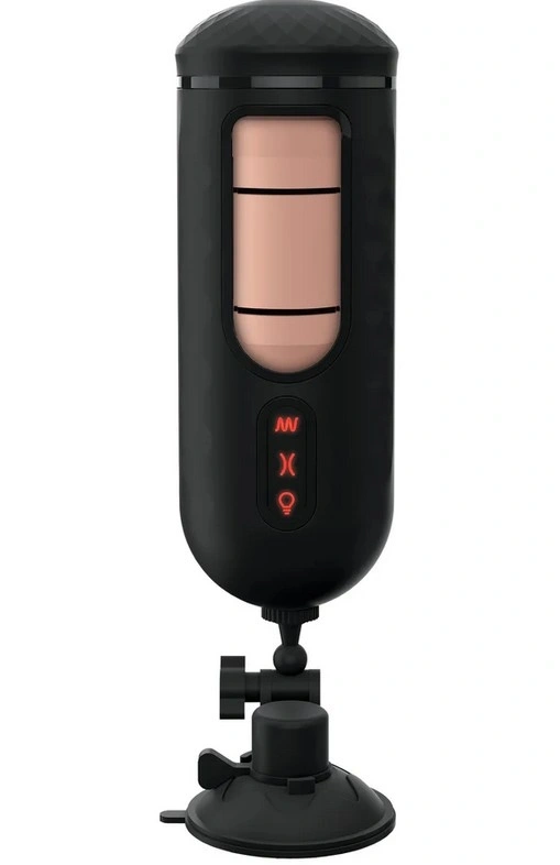 Masturbator Vibrating Mega Milker Talks&Moans, 7 Moduri Vibratii, 9 Moduri Suctiune, USB, Natural, #3, Erotic24.ro