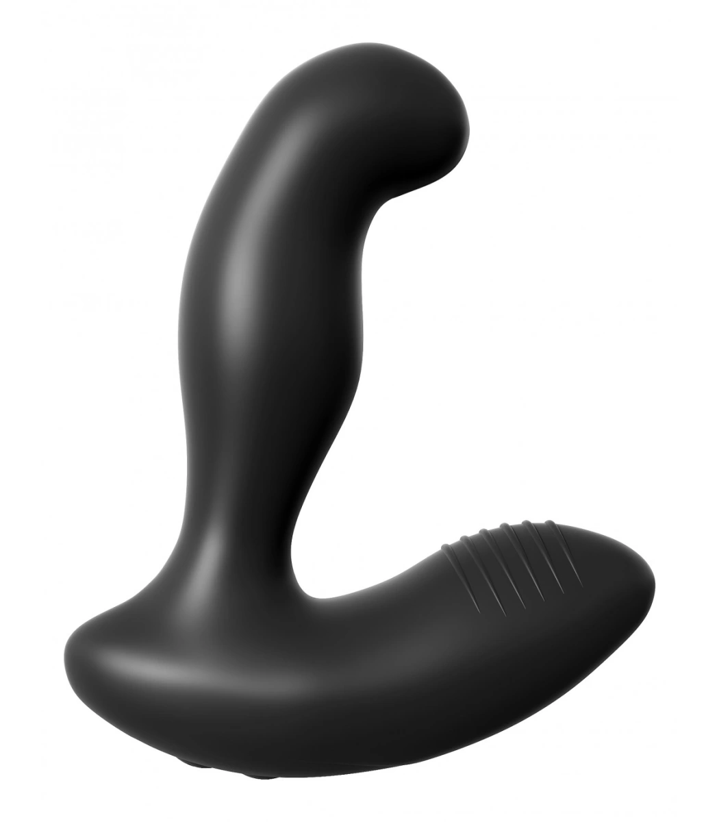 Stimulator Prostata Electro Stim, 5 Moduri Vibratii, 5 Moduri Electrostimulare, Silicon, USB, Negru, 13.3 cm, #3, Erotic24.ro