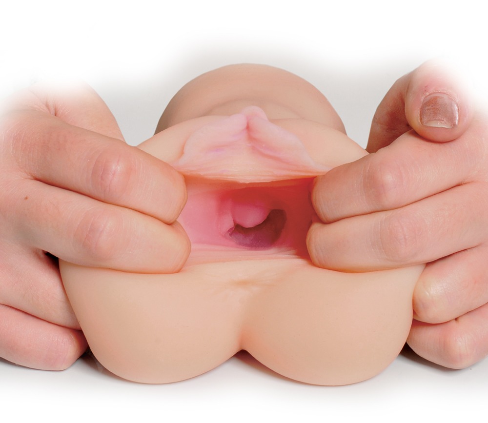 Masturbator Mega Stroker, Fanta Flesh, Natural, 16.3 cm, #4, Erotic24.ro