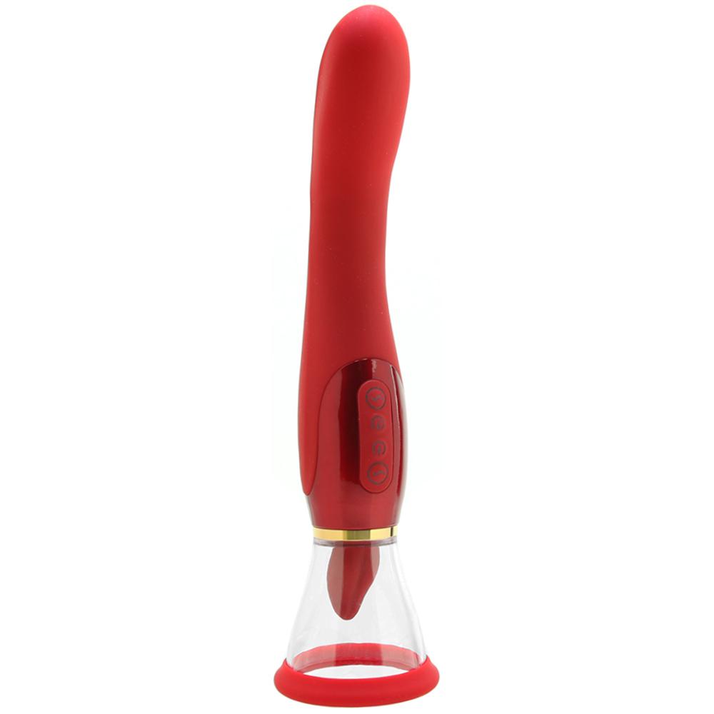 Stimulator Fantasy For Her Ultimate Pleasure 24K Gold Licking&Sucking&Vibrating, Nr. 4, Erotic24.ro