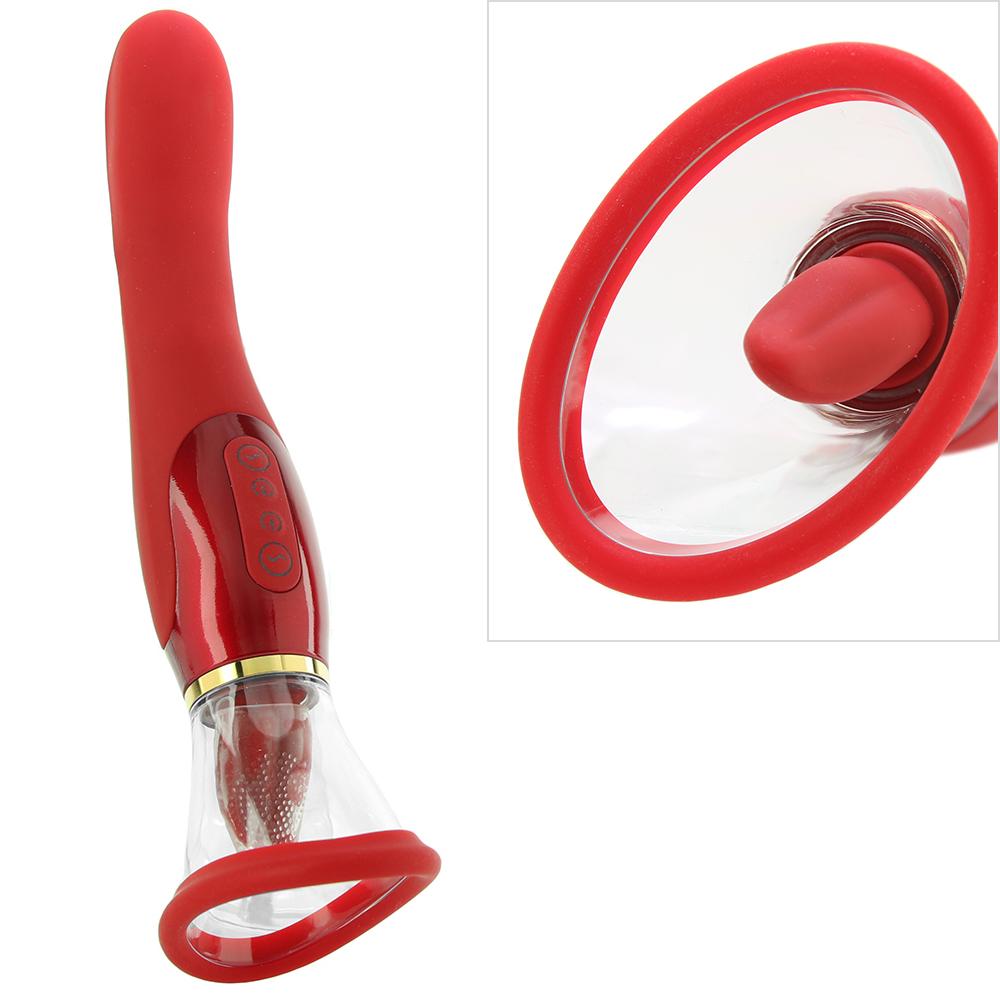 Stimulator Fantasy For Her Ultimate Pleasure 24K Gold Licking&Sucking&Vibrating, Nr. 5, Erotic24.ro