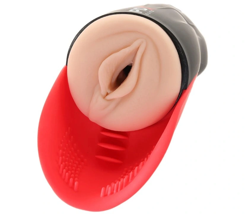 Masturbator Vagin Fuck-O-Matic 2, 10 Moduri Vibratie, 5 Moduri Suctiune, Natural, 26.8 cm, #2, Erotic24.ro
