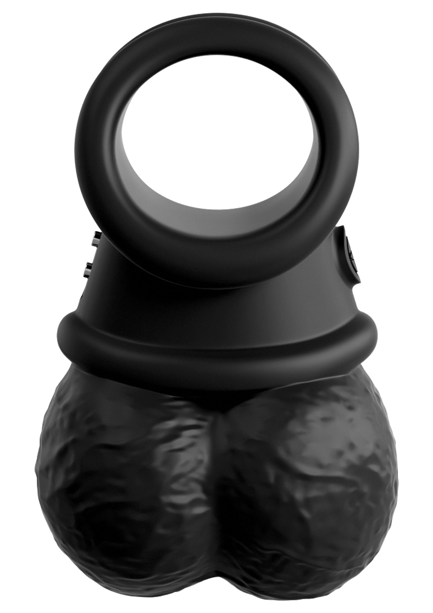 Inel cu Testicule cu Vibratii The Crown Jewels Weighted Swinging Balls King Cock, #3, Erotic24.ro