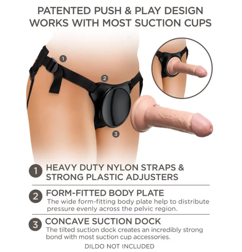 Strap-On Beginners Body Dock Harness, #5, Erotic24.ro