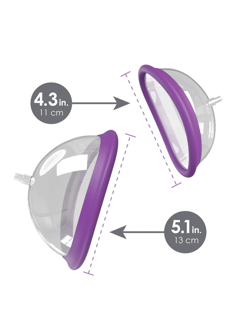 Pompa Vaginala Fantasy for Her, 3 Moduri de Suctiune, Mov, #3, Erotic24.ro