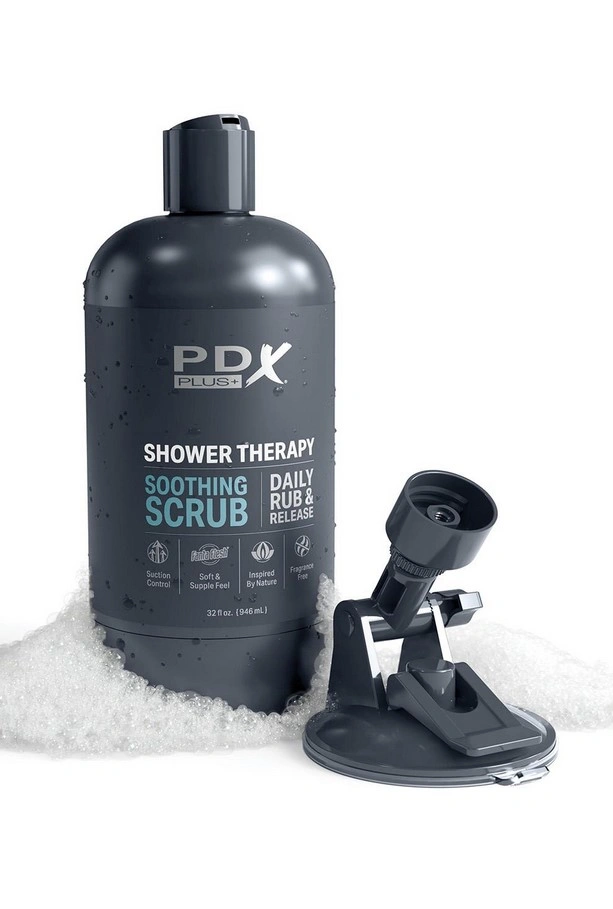 Masturbator Shower Therapy Soothing Scrub, Fanta Flesh, Natural, 20.7 cm, #2, Erotic24.ro