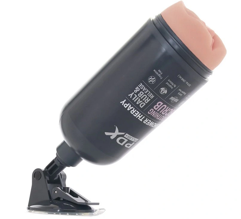 Masturbator Shower Therapy Soothing Scrub, Fanta Flesh, Natural, 20.7 cm, #3, Erotic24.ro