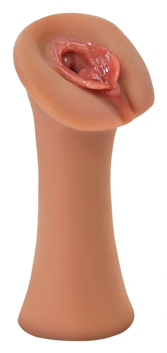 Masturbator Juicy Snatch, Fanta Flesh, Autolubrifiant, Maro, 14 cm, #2, Erotic24.ro