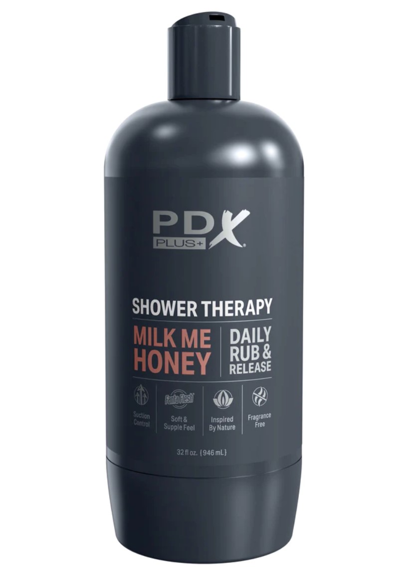 Masturbator Shower Therapy Milk Me Honey, Fanta Flesh, Maro Deschis, 20.7 cm, #5, Erotic24.ro