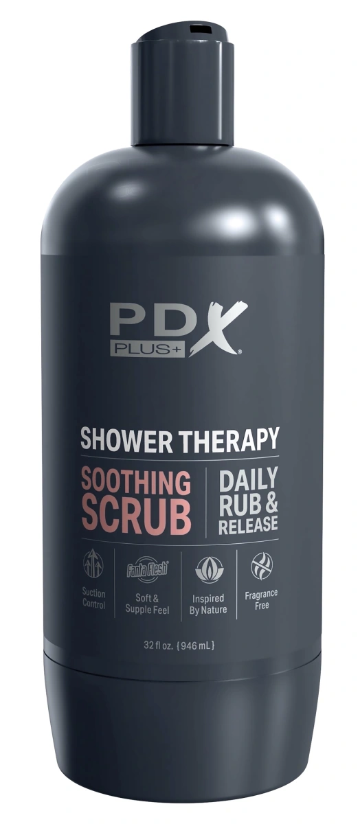 Masturbator Shower Therapy Soothing Scrub, Fanta Flesh, Maro, 20.7 cm, #5, Erotic24.ro