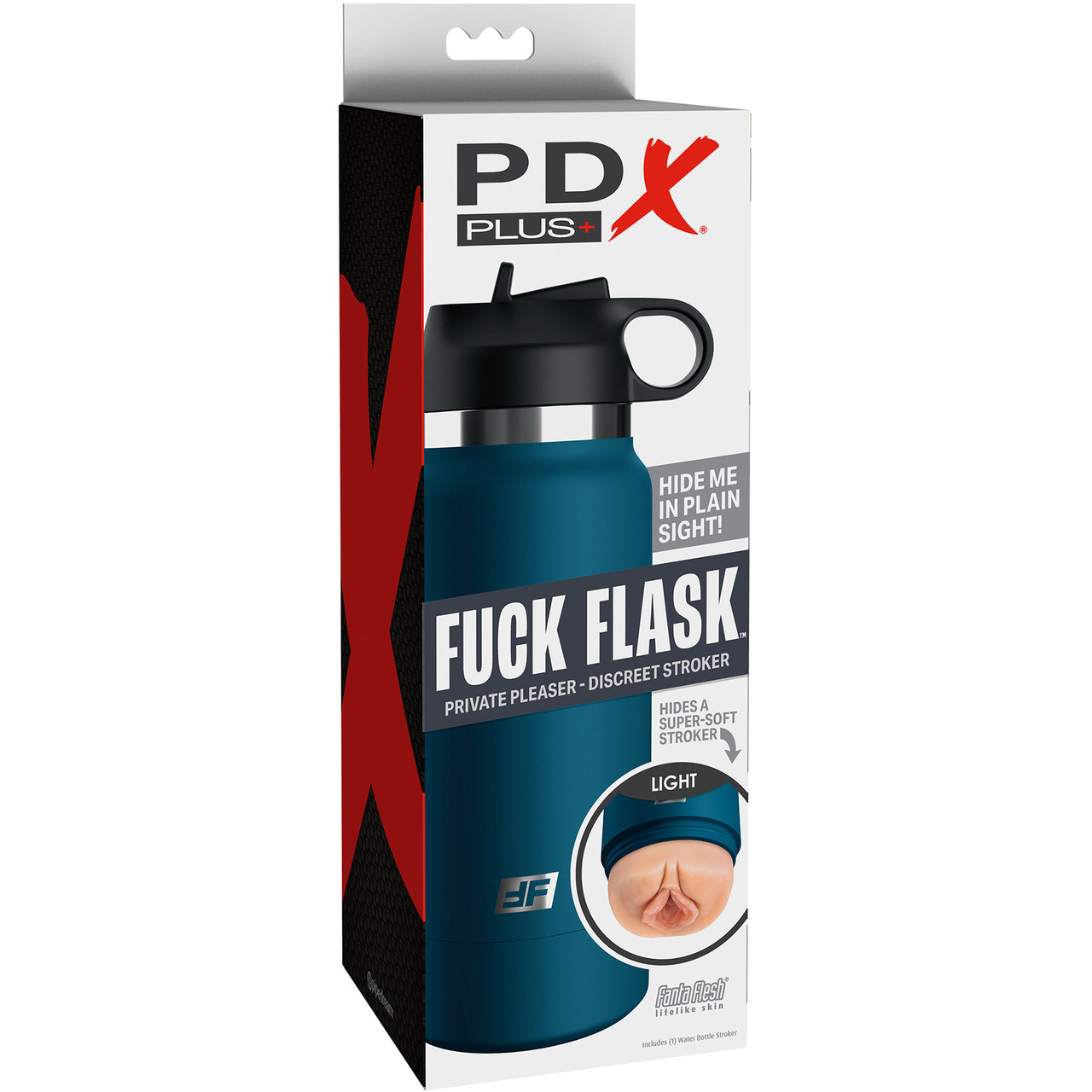 Masturbator Fuck Flask Private Pleaser, Fanta Flesh, Natural, 23.8 cm, #7, Erotic24.ro