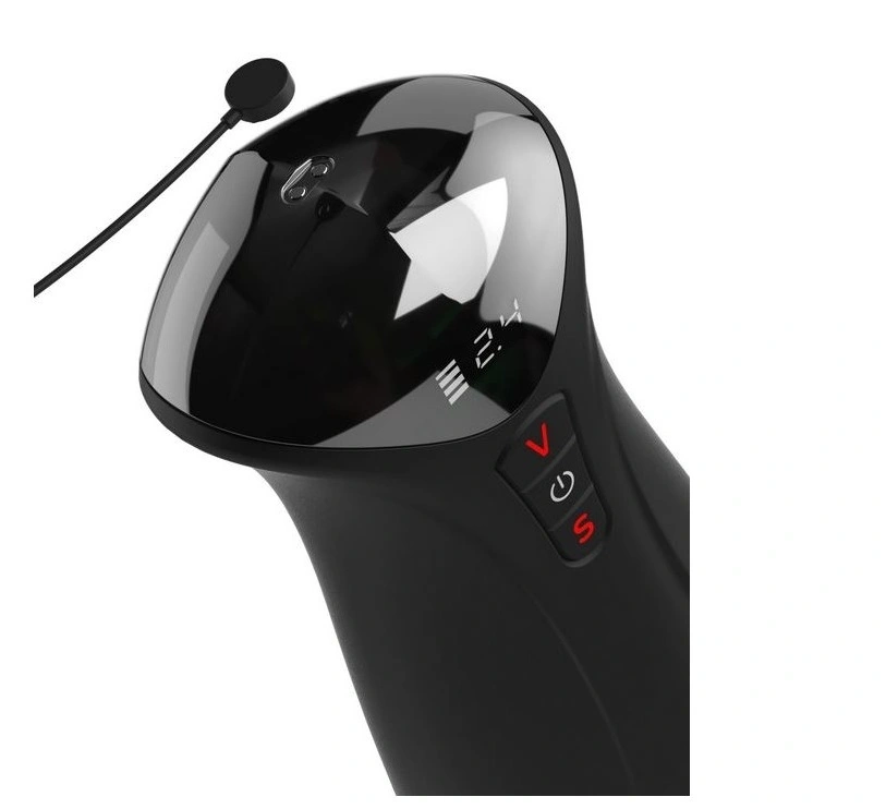 Masturbator Vagin Fuck-O-Matic Pro XL, 5 Moduri Vibratie, 5 Moduri Suctiune, Natural, 35 cm, #5, Erotic24.ro