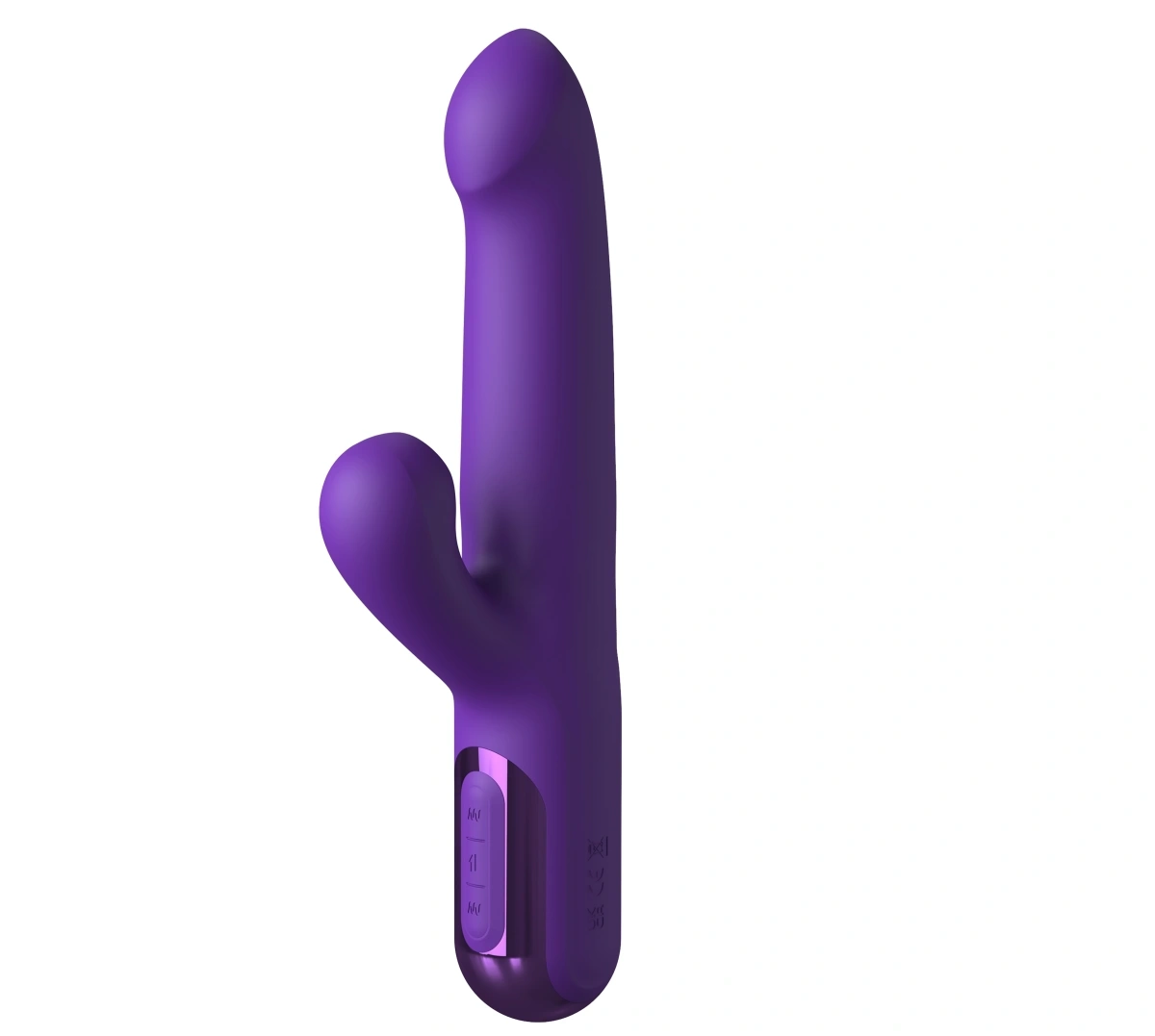 Vibrator Super Sonix Thruster, Silicon, USB Magnetic, Mov, 22 cm