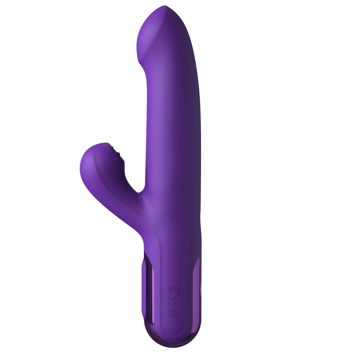 Vibrator Super Sonix Thruster, Silicon, USB Magnetic, Mov, 22 cm, #3, Erotic24.ro