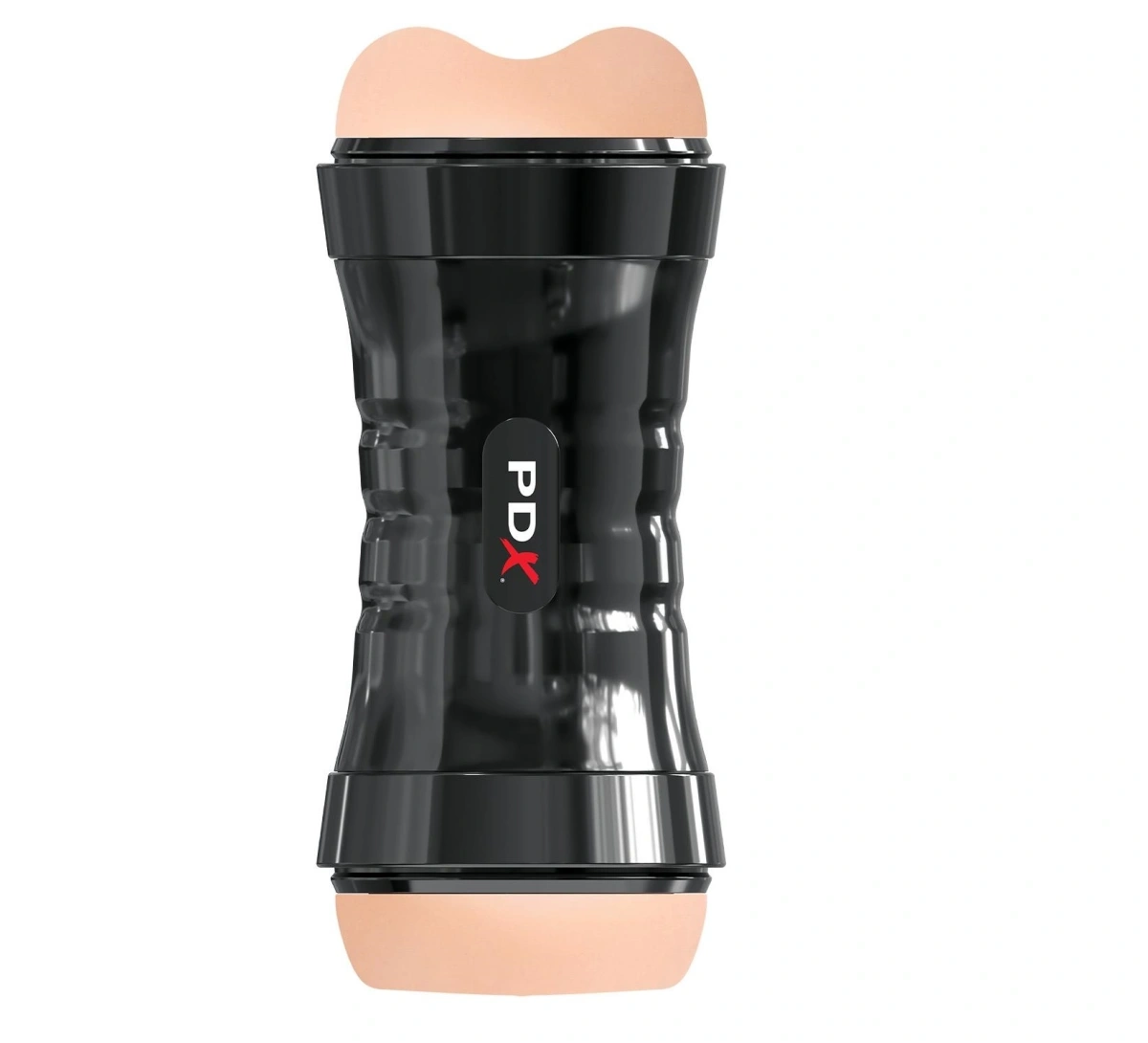 Masturator Dublu Vagin&Anus, Auto-Lubrifiant, Fanta Flesh, Natural, 23 cm, #2, Erotic24.ro