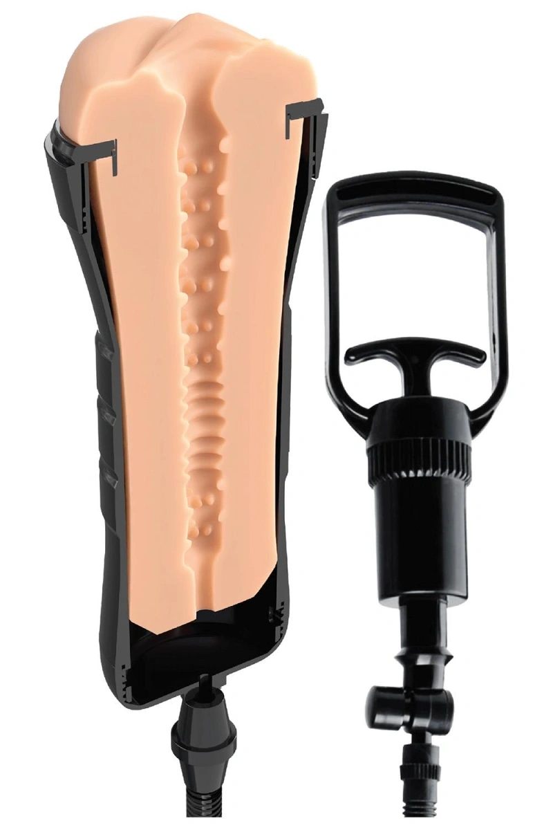 Masturbator Super Sucker XXL, Wet Pussies, Natural, 27.3 cm, #4, Erotic24.ro