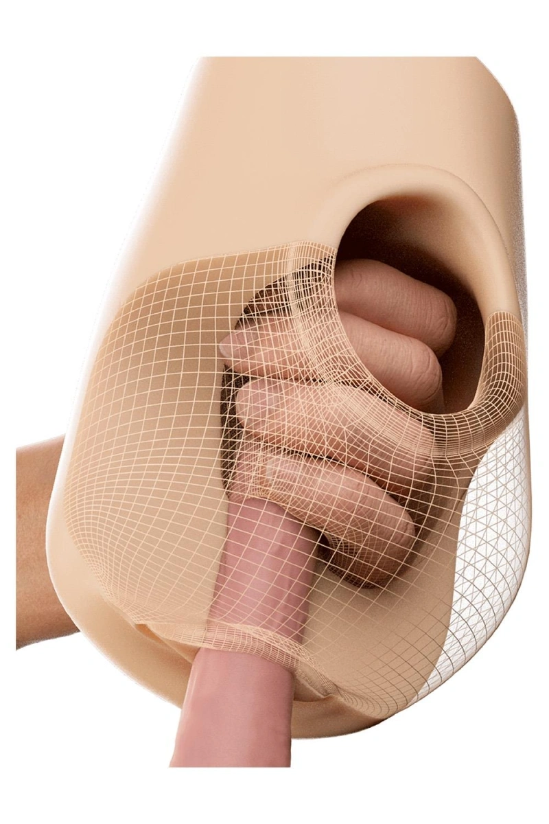 Masturbator Pussy Pounder Squeeze, Material Fanta Flesh, Natural, 1.3 kg, #2, Erotic24.ro