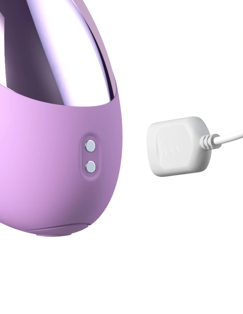 Vibrator Rabbit intiMotion Flutter Pro, 4 Motoare Puternice, Functii Multiple, Silicon, USB Magnetic, Silicon, Mov, 20.6 cm, #5, Erotic24.ro