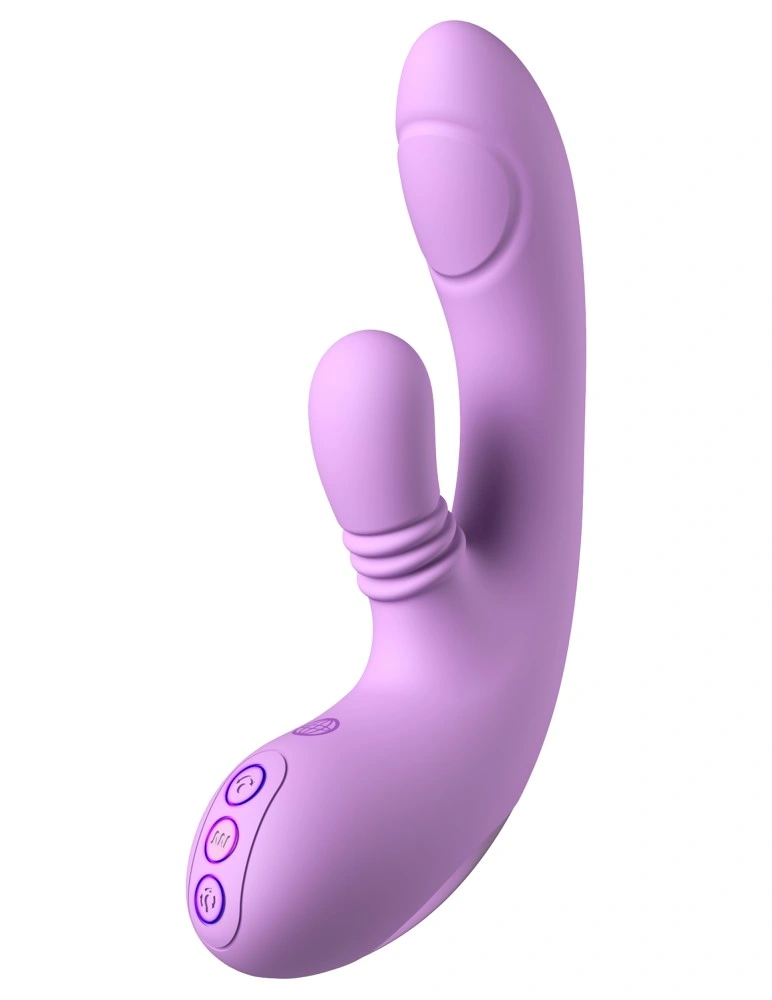 Vibrator Rabbit intiMotion Flutter Pro, 4 Motoare Puternice, Functii Multiple, Silicon, USB Magnetic, Silicon, Mov, 20.6 cm, #1, Erotic24.ro