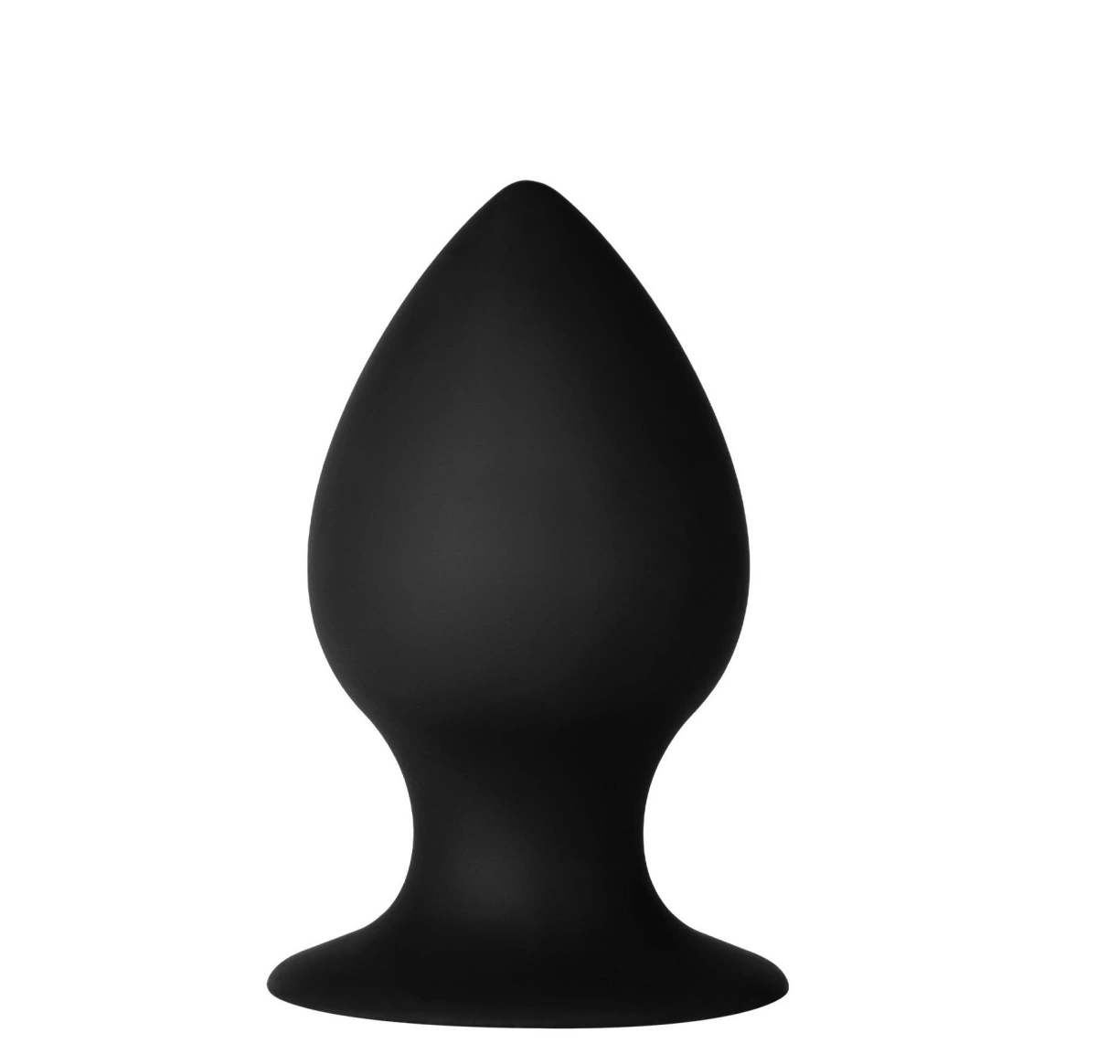 Dop Anal Forto F-98 Small, Silicon, Negru, 7.6 cm