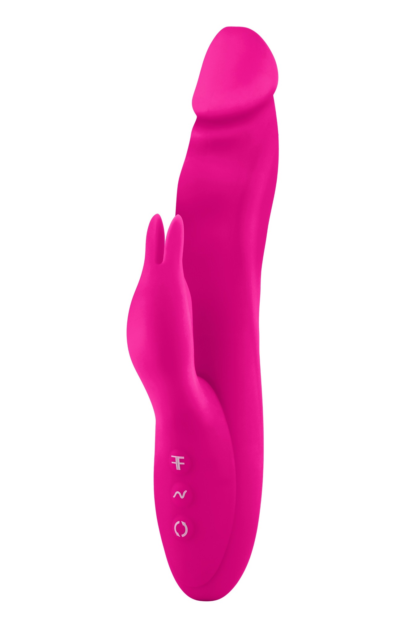 Vibrator Booster Rabbit FemmeFunn, 7 Moduri Vibratii, 3 Moduri Rotatii, Silicon Premium, USB, Roz, 21.6 cm, #2, Erotic24.ro