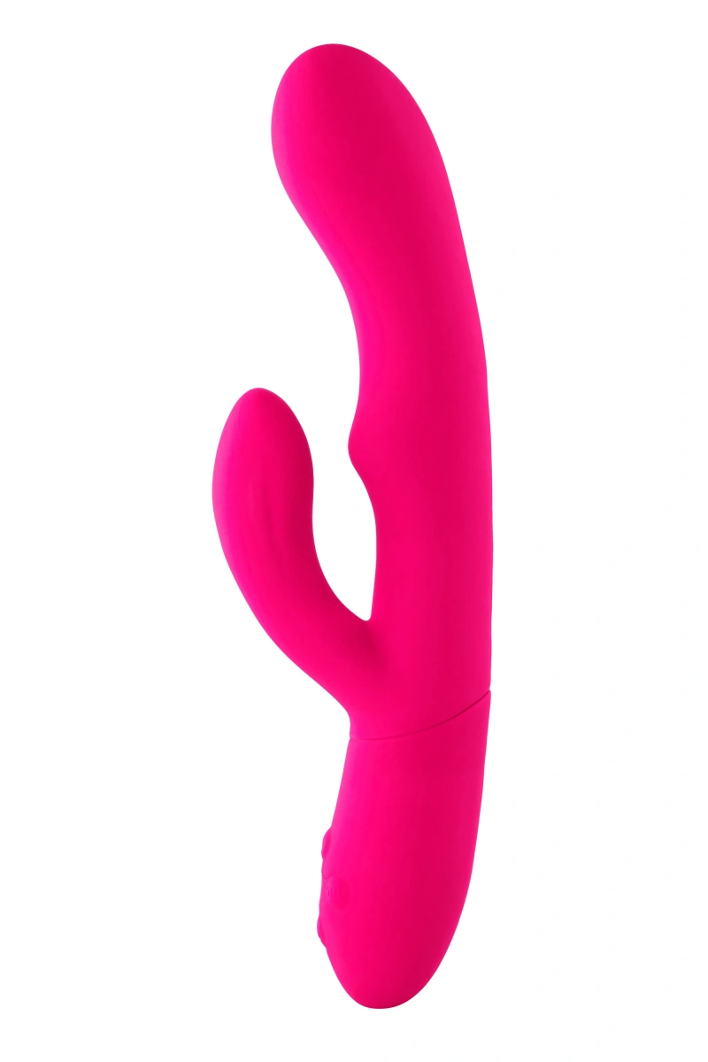 Vibrator Ultra Rabbit FemmeFunn, 21 Moduri Stimulatoare, Silicon Premium, USB, Roz, 24.6 cm, #3, Erotic24.ro