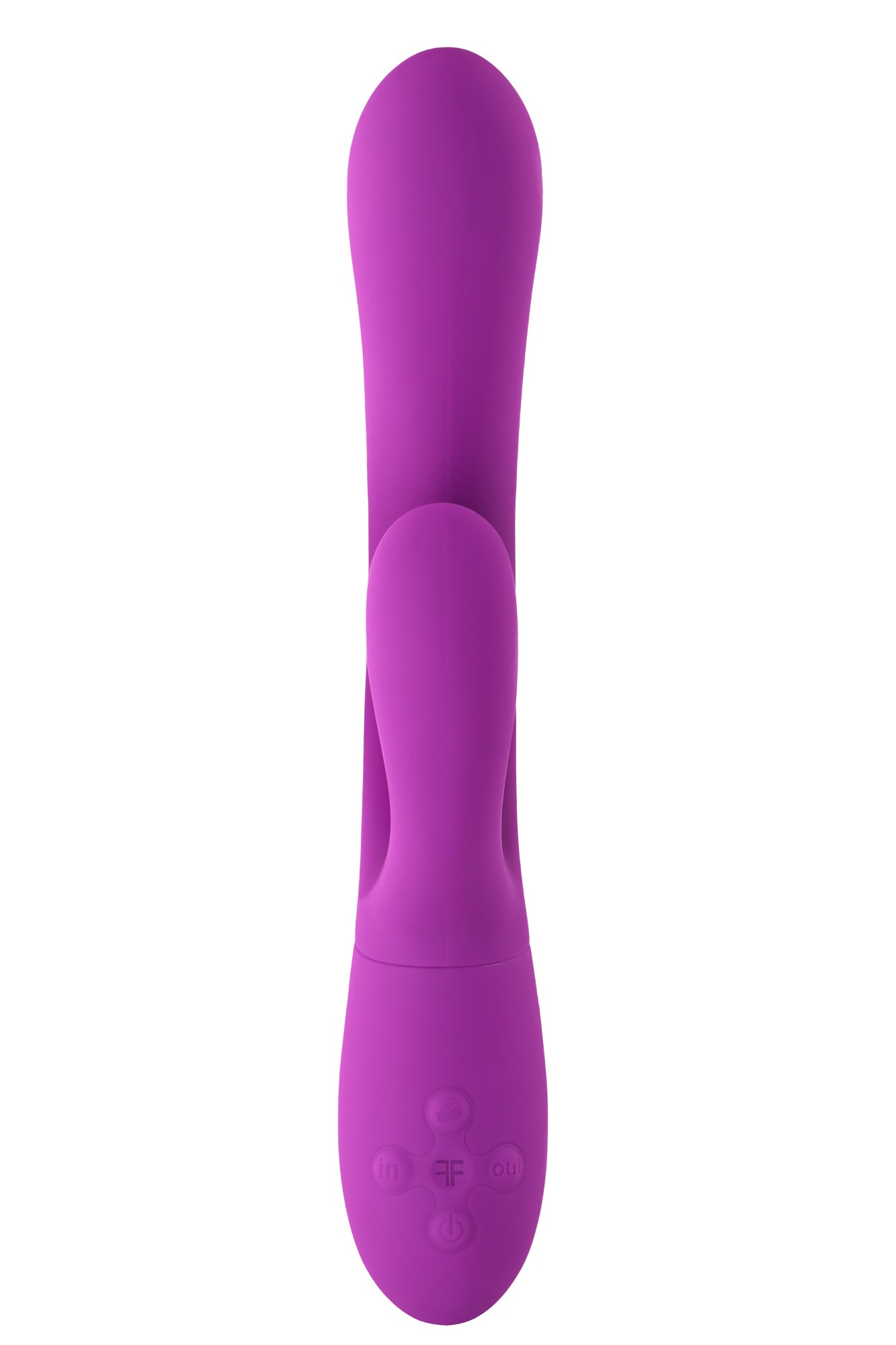 Vibrator Ultra Rabbit FemmeFunn, 21 Moduri Stimulatoare, Silicon Premium, USB, Mov, 24.6 cm, #4, Erotic24.ro