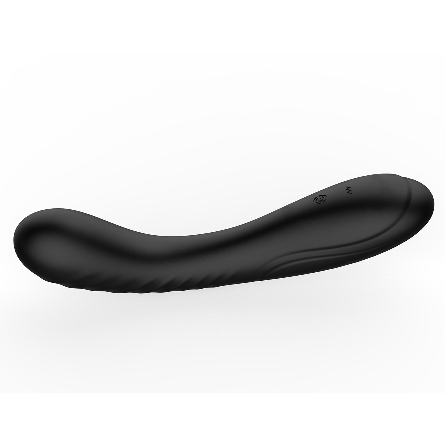 Vibrator Kara 10 Moduri Vibratii, Silicon Lichid, USB, Negru, 20 cm, Mokko Toys, Velvet Obsession, #4, Erotic24.ro