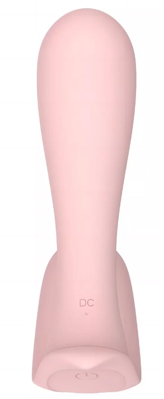 Stimulator Confidence 10 Moduri Vibratii, Silicon, USB, Roz, 12 cm, Mokko Toys, Velvet Obsession, #9, Erotic24.ro