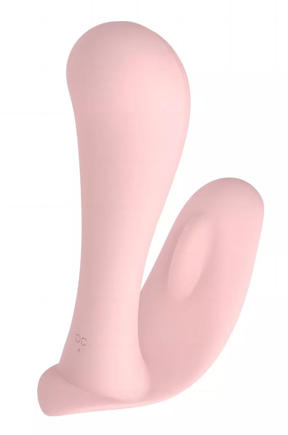 Stimulator Confidence 10 Moduri Vibratii, Silicon, USB, Roz, 12 cm, Mokko Toys, Velvet Obsession, #3, Erotic24.ro