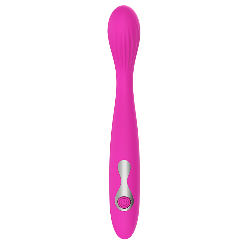 Vibrator Meera, 10 Moduri Vibratii, Silicon, USB, Roz, 18.6 cm, Mokko Toys, Simply Fun, #5, Erotic24.ro