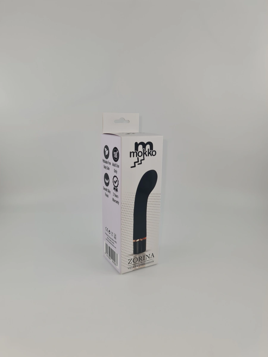 Vibrator Punctul G Zorina 10 Moduri USB Silicon Albastru Inchis 12.5 cm Mokko Toys, Velvet Obsession, #6, Erotic24.ro