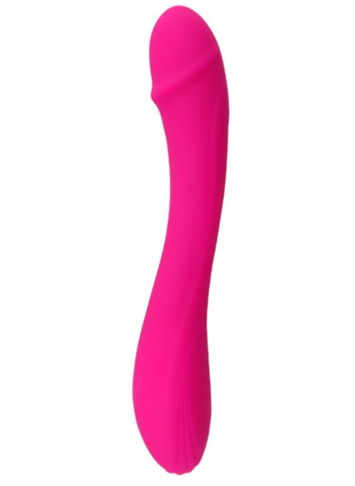 Vibrator Chanel, 10 Moduri Vibratii, Silicon, USB Magnetic, Roz, 21.5 cm, Mokko Toys, Velvet Obsession